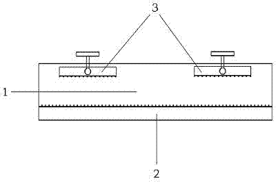 Portable surveying and mapping pen used by construction surveying and mapping personnel