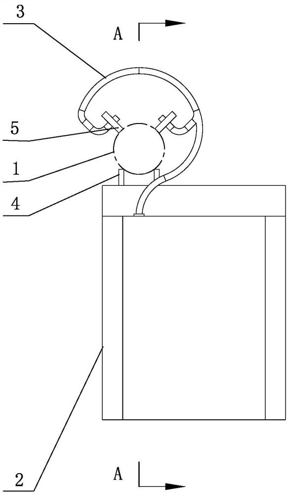 Portable curtain opening and closing mechanism