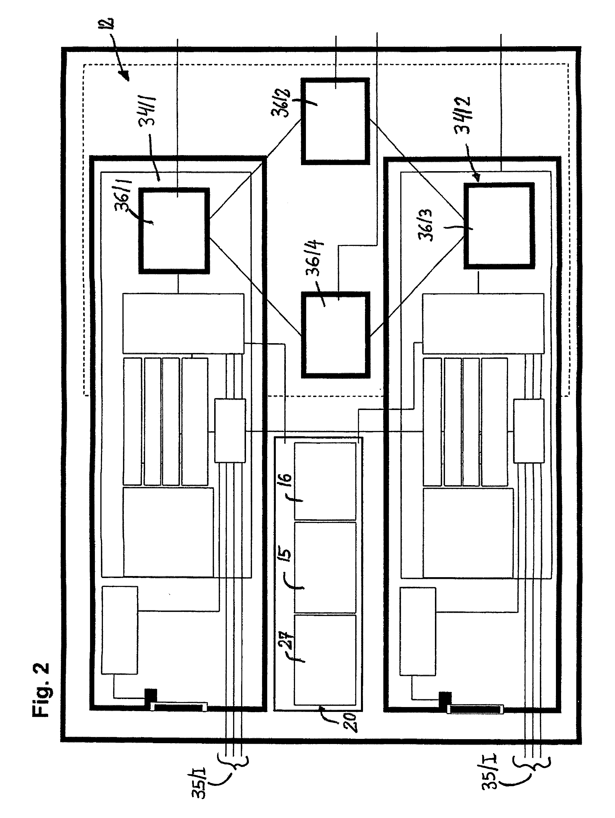 Device for generating a virtual network user