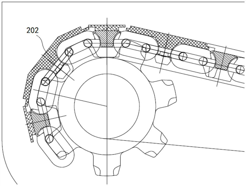 Material conveying device