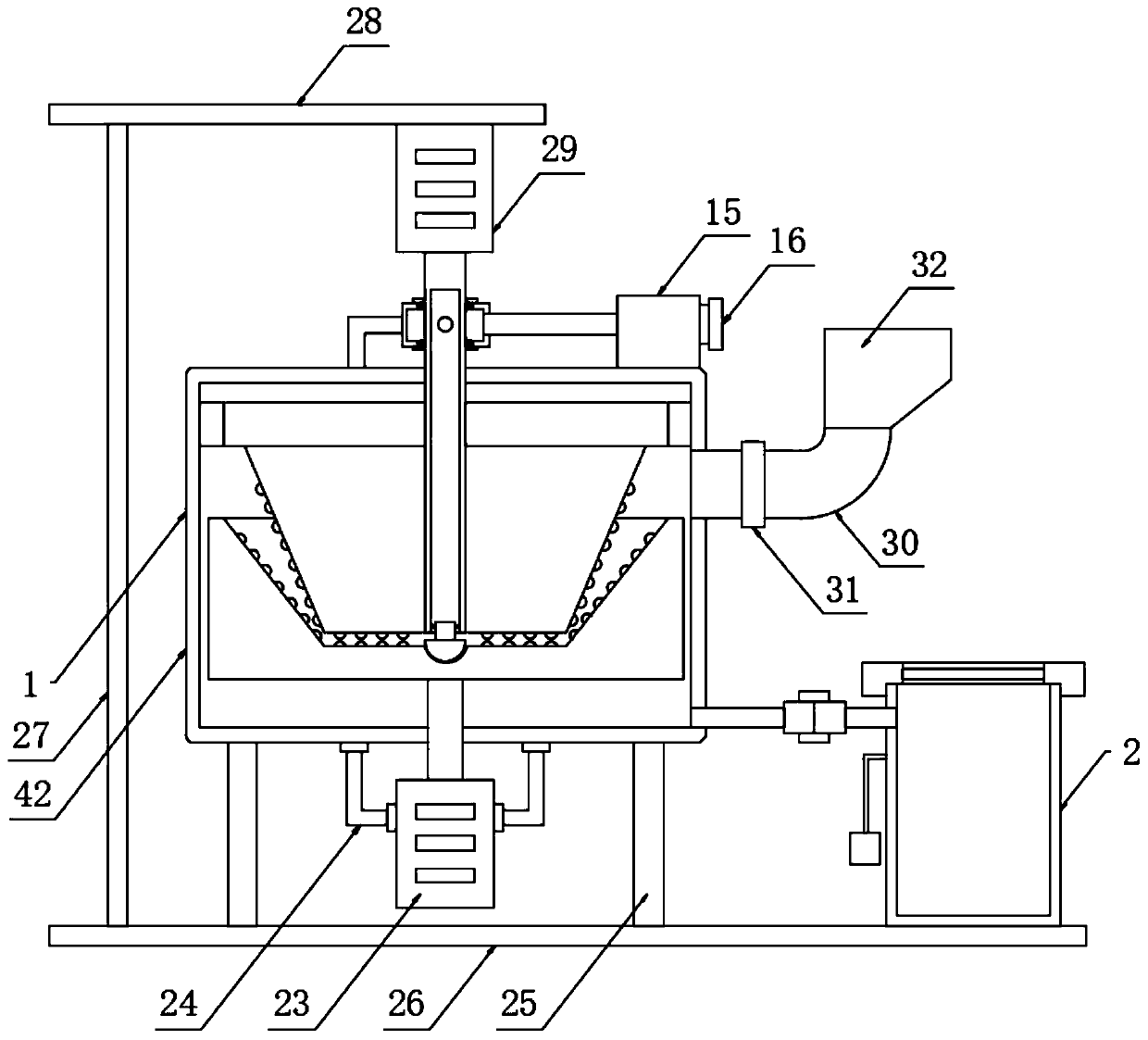 Traditional Chinese medicine grinding device and using method thereof