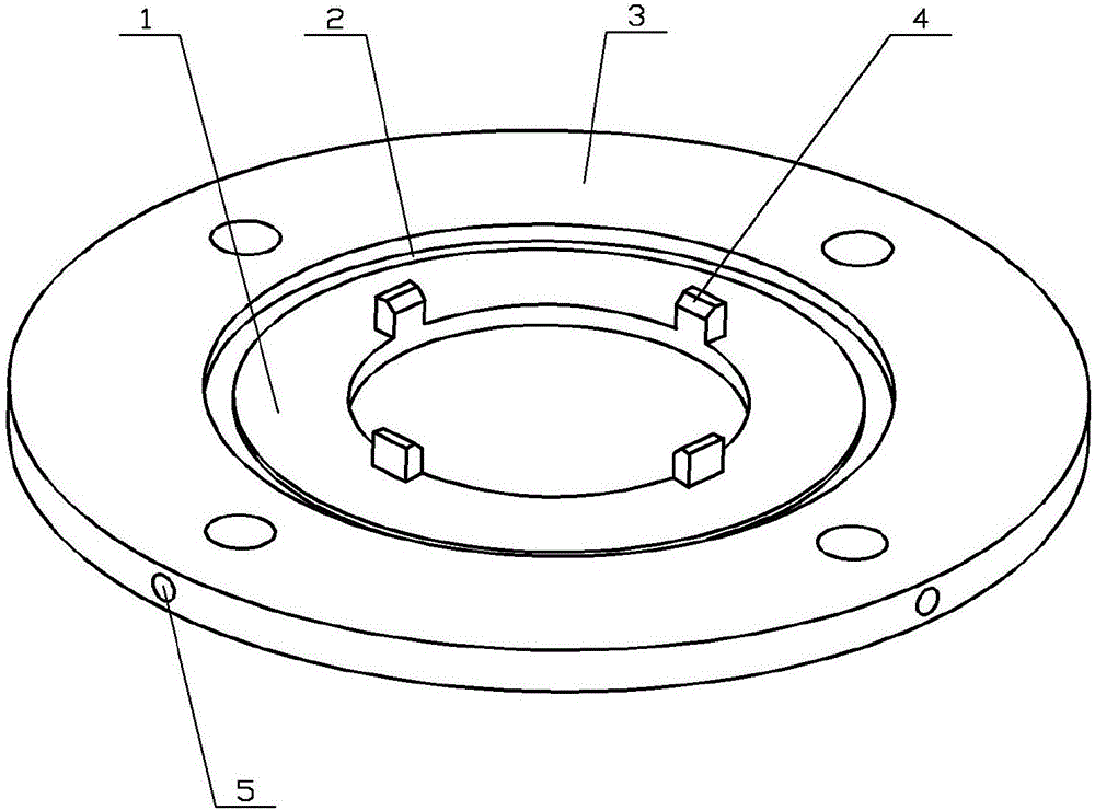 Stator base for three-degree-of-freedom spherical rotor ultrasonic motor