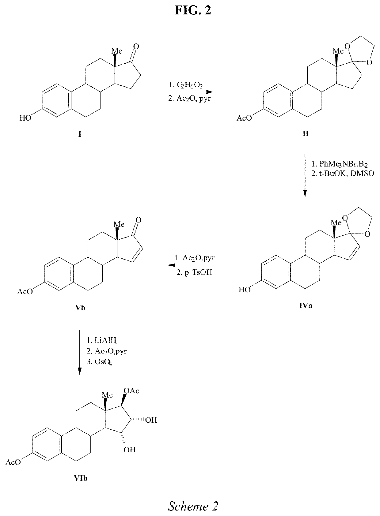 Process for the preparation of estetrol