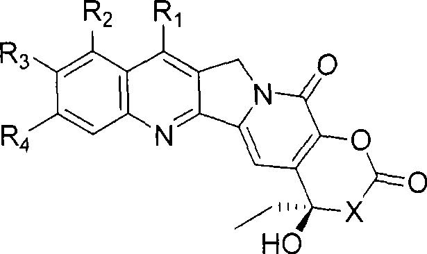 Camptothecin-analog with a novel, flipped lactone-stable, E-ring and methods for making and using same