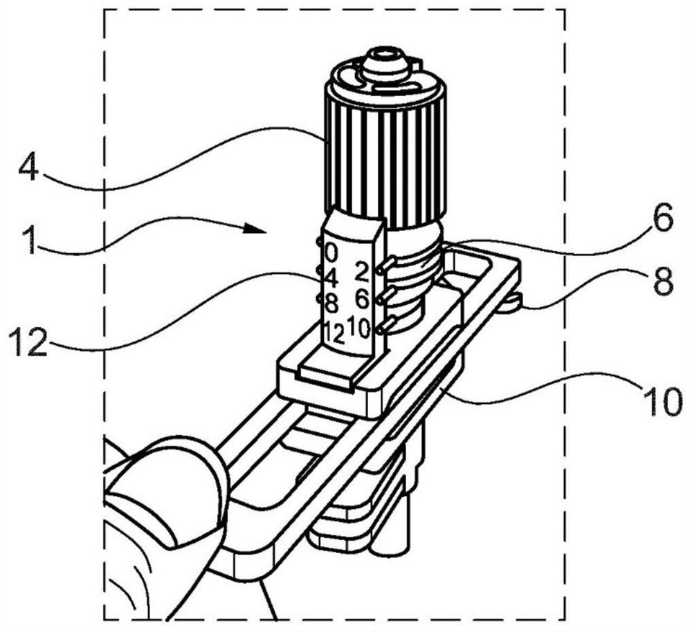 Orientation apparatus with feedback