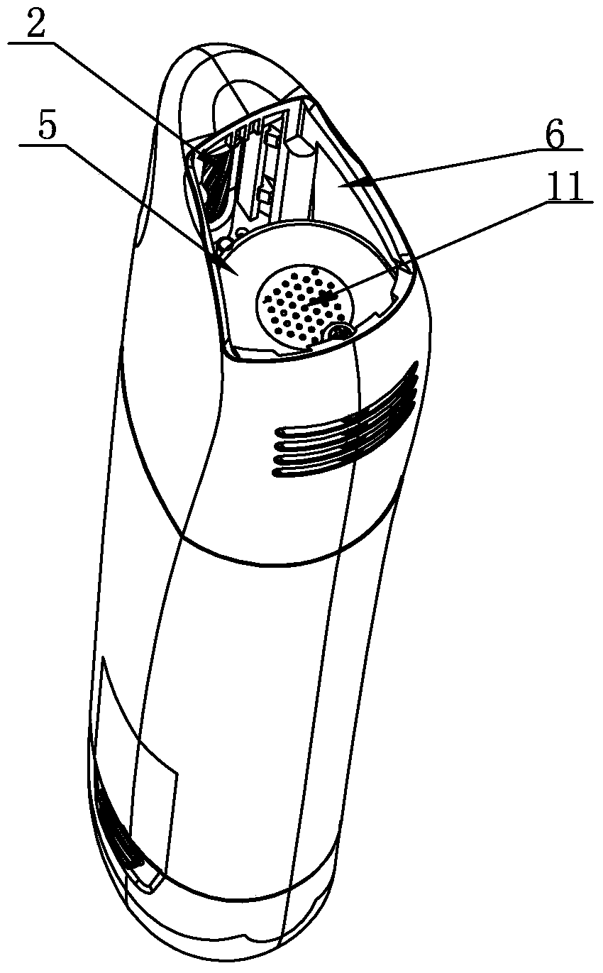 An electric nail clipper