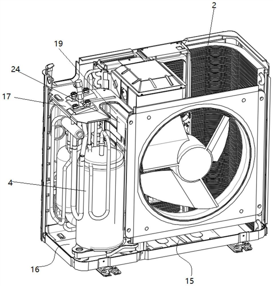 Water-cooled air conditioner cooling equipment