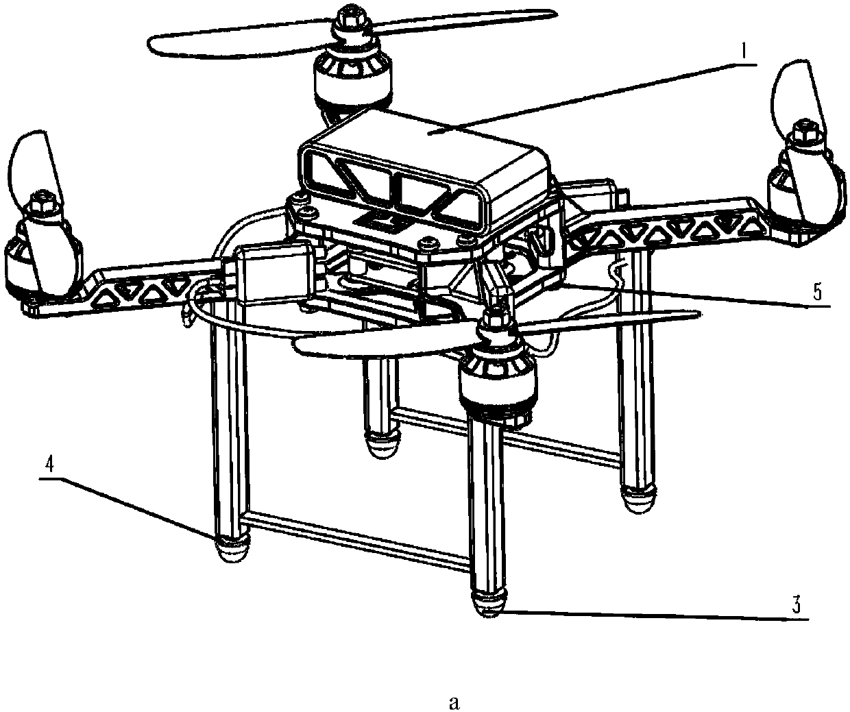 Mobile vehicle-mounted intelligent taking-off and landing system of unmanned aerial vehicle