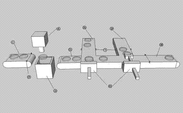 Robot for automatic sorting of eyeglass quality