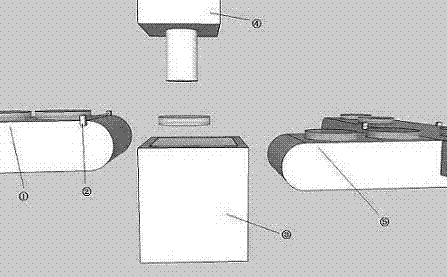 Robot for automatic sorting of eyeglass quality