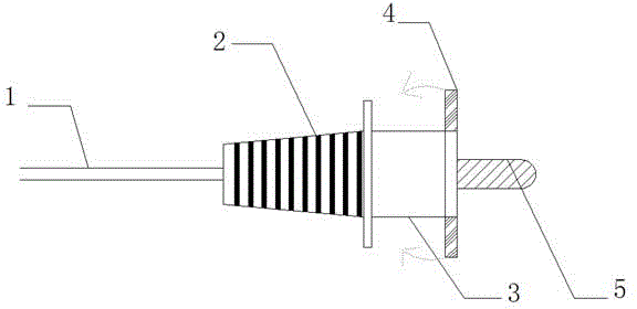 Plug capable of being changed in shape