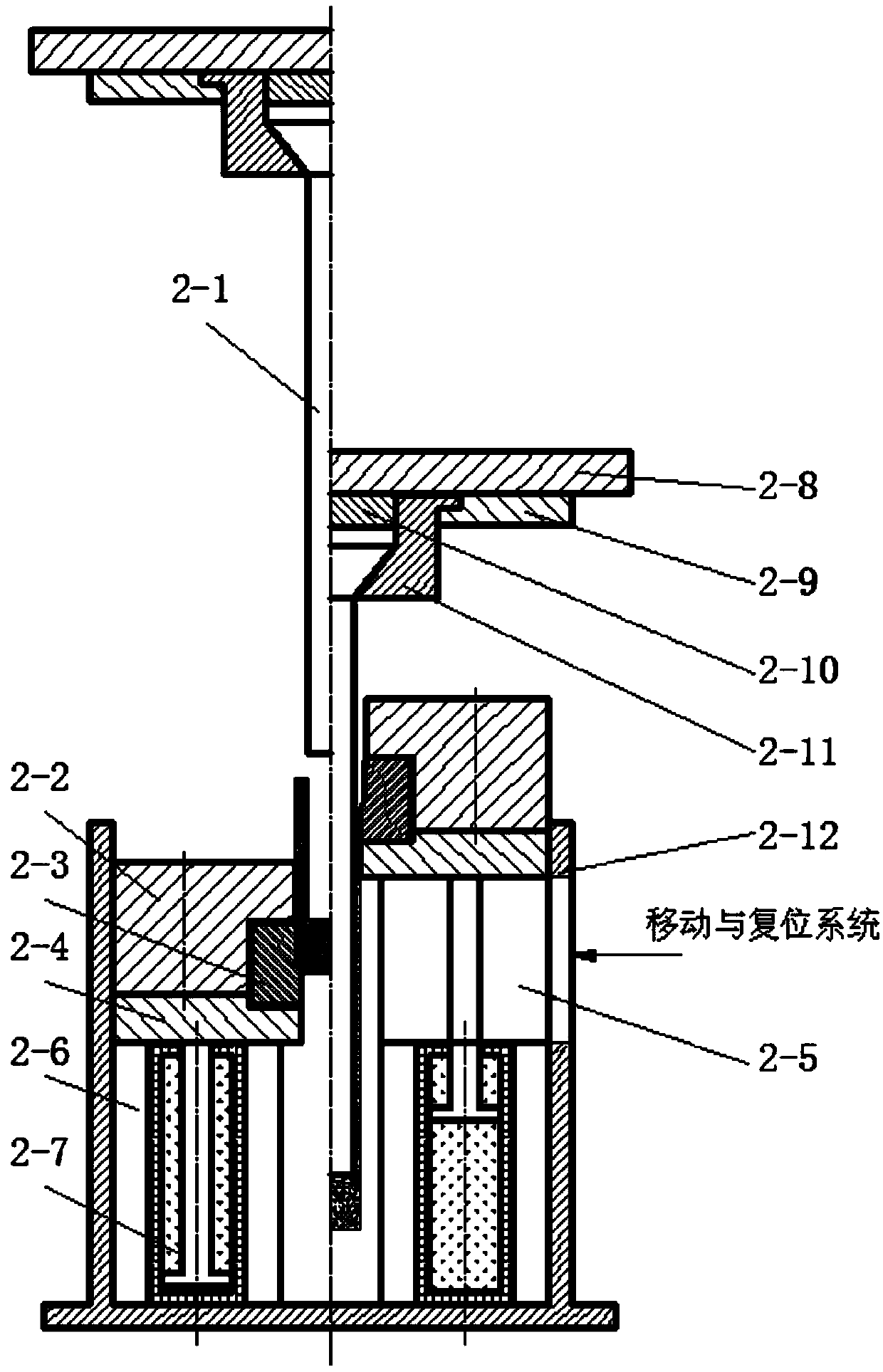 A kind of open cavity extrusion molding die