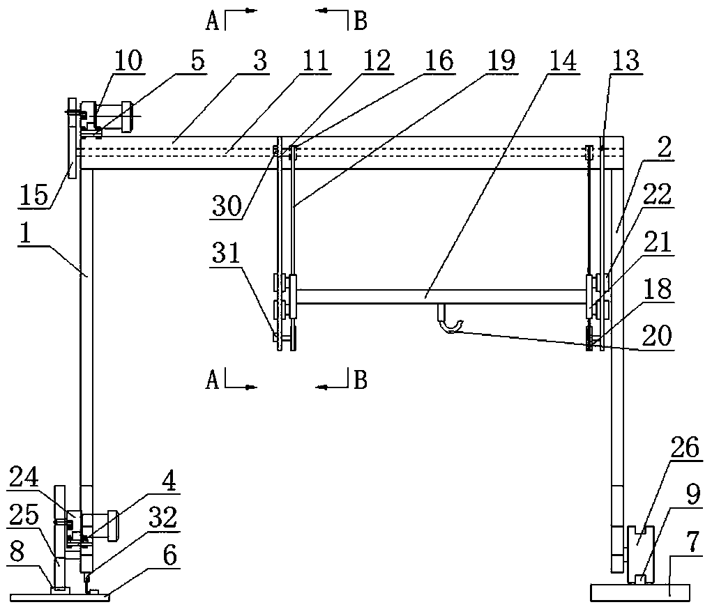 Material in and out device used for gelatin cooking machine