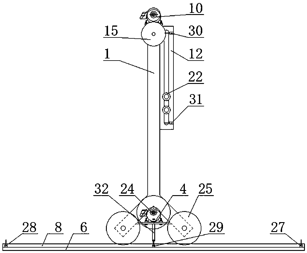 Material in and out device used for gelatin cooking machine