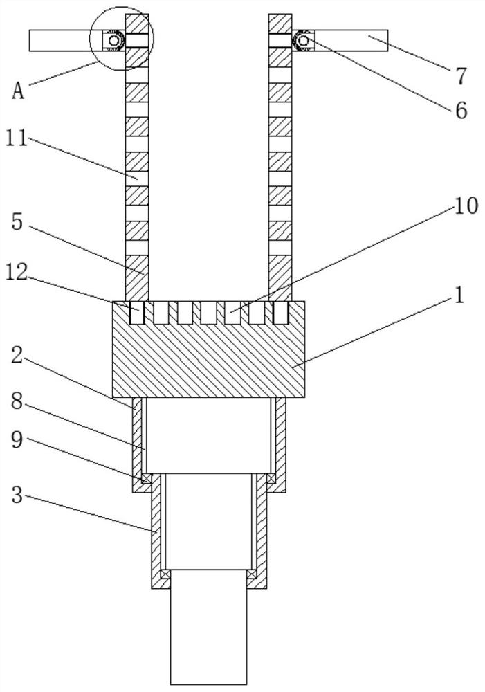 Operation joint capable of being installed on insulating rod