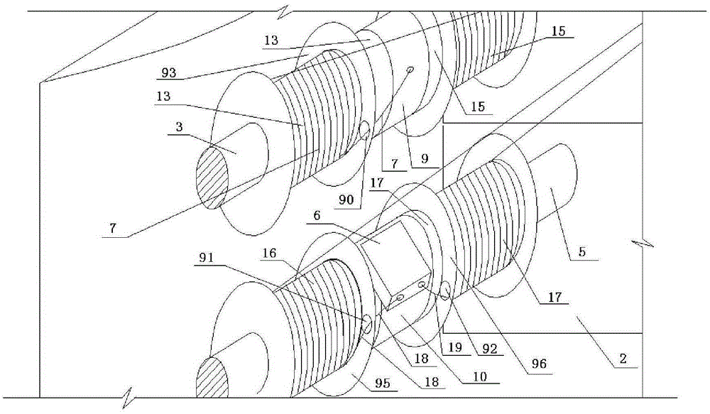 Building with multifunctional rope release equipment