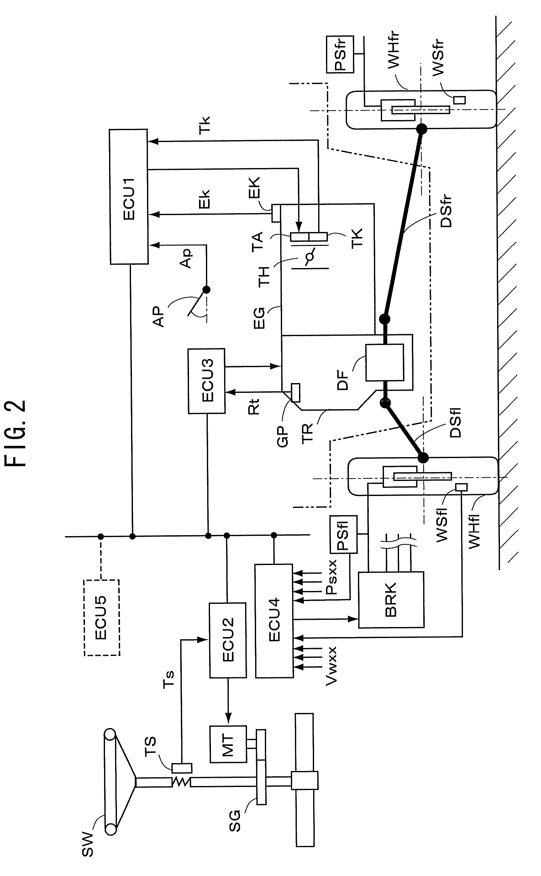 Steering Control Apparatus for a Vehicle