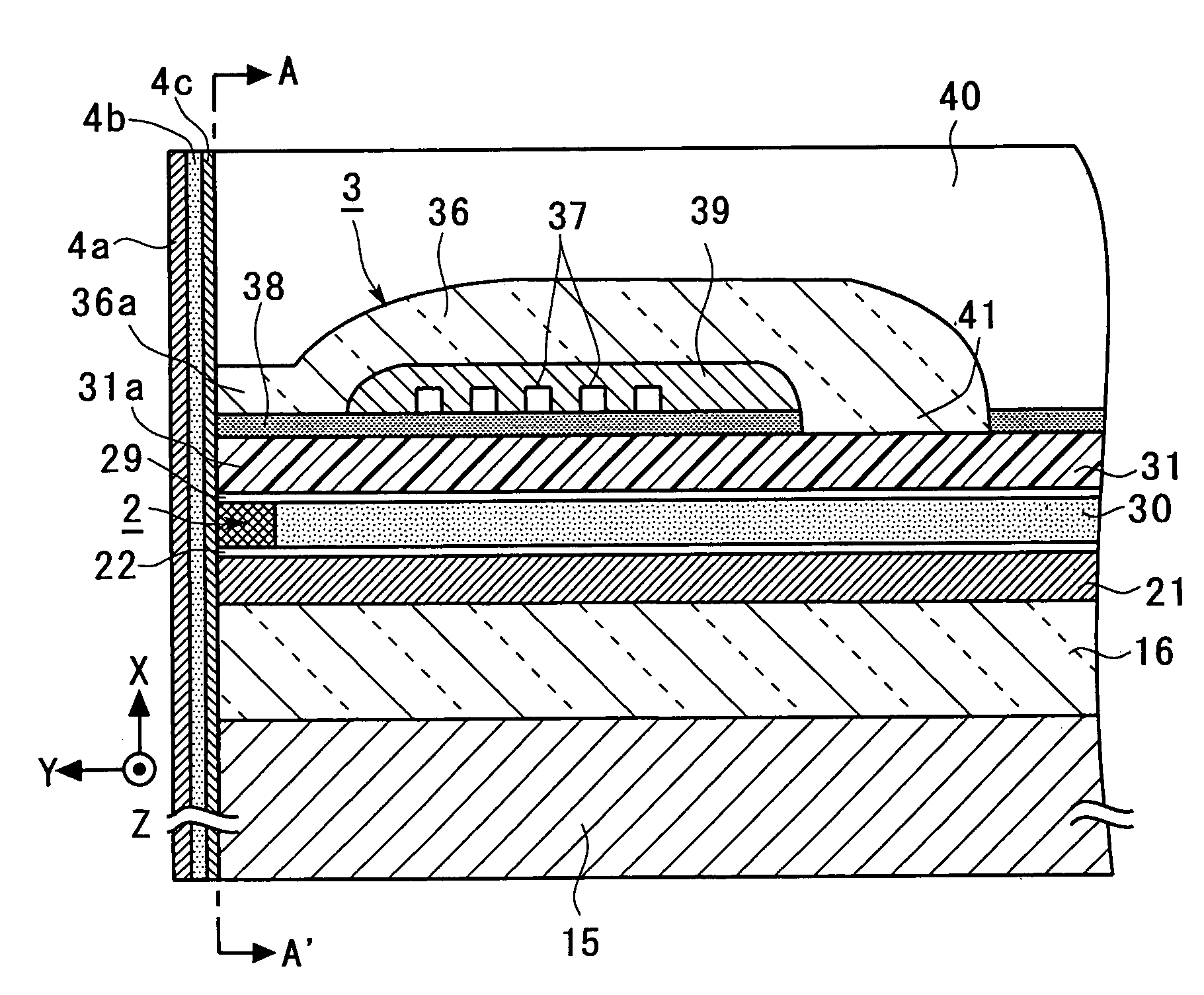 Magnetic head and method of manufacturing same, head suspension assembly and magnetic disk apparatus