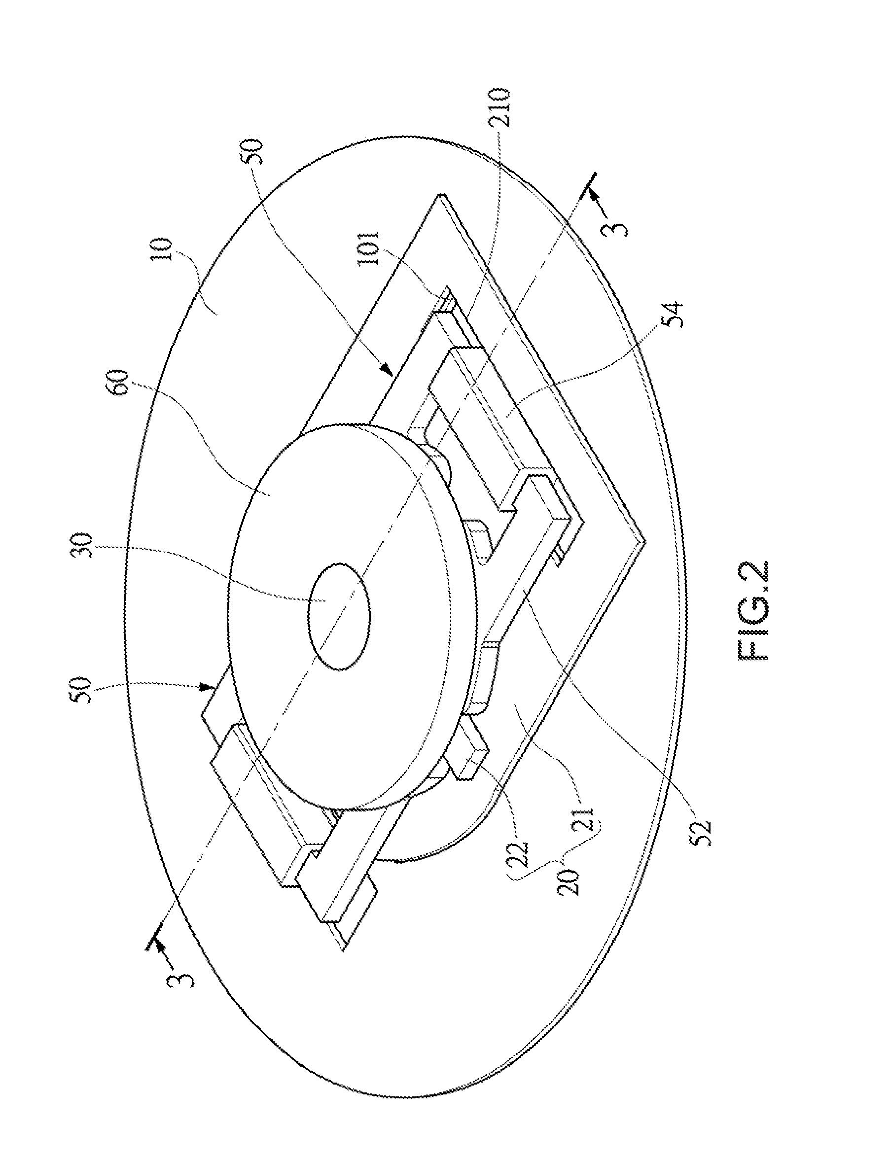 Thin axial gap motor
