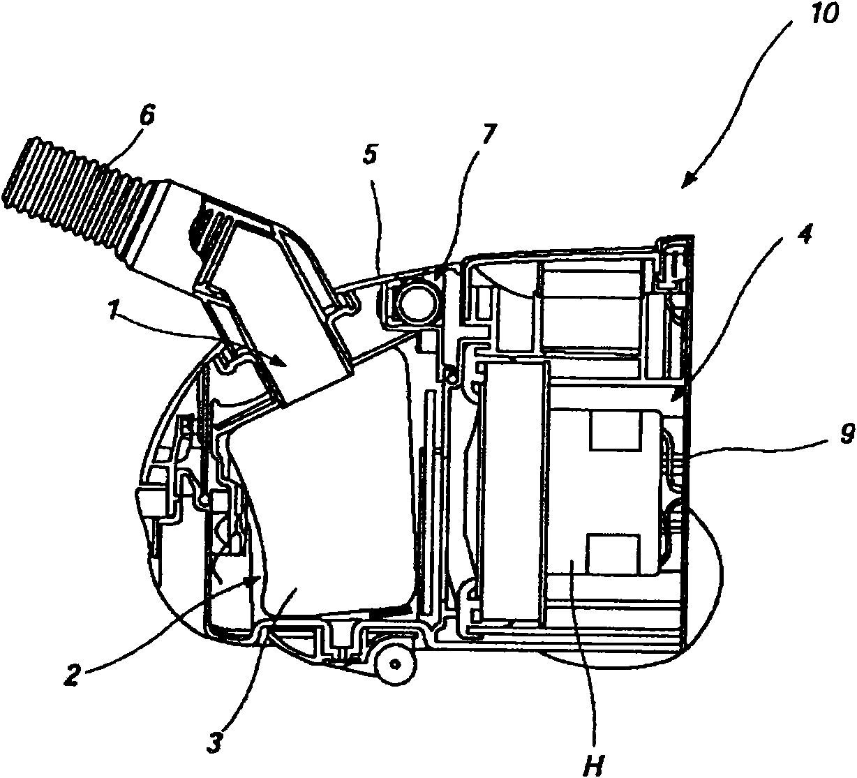 Indicator for dust collector