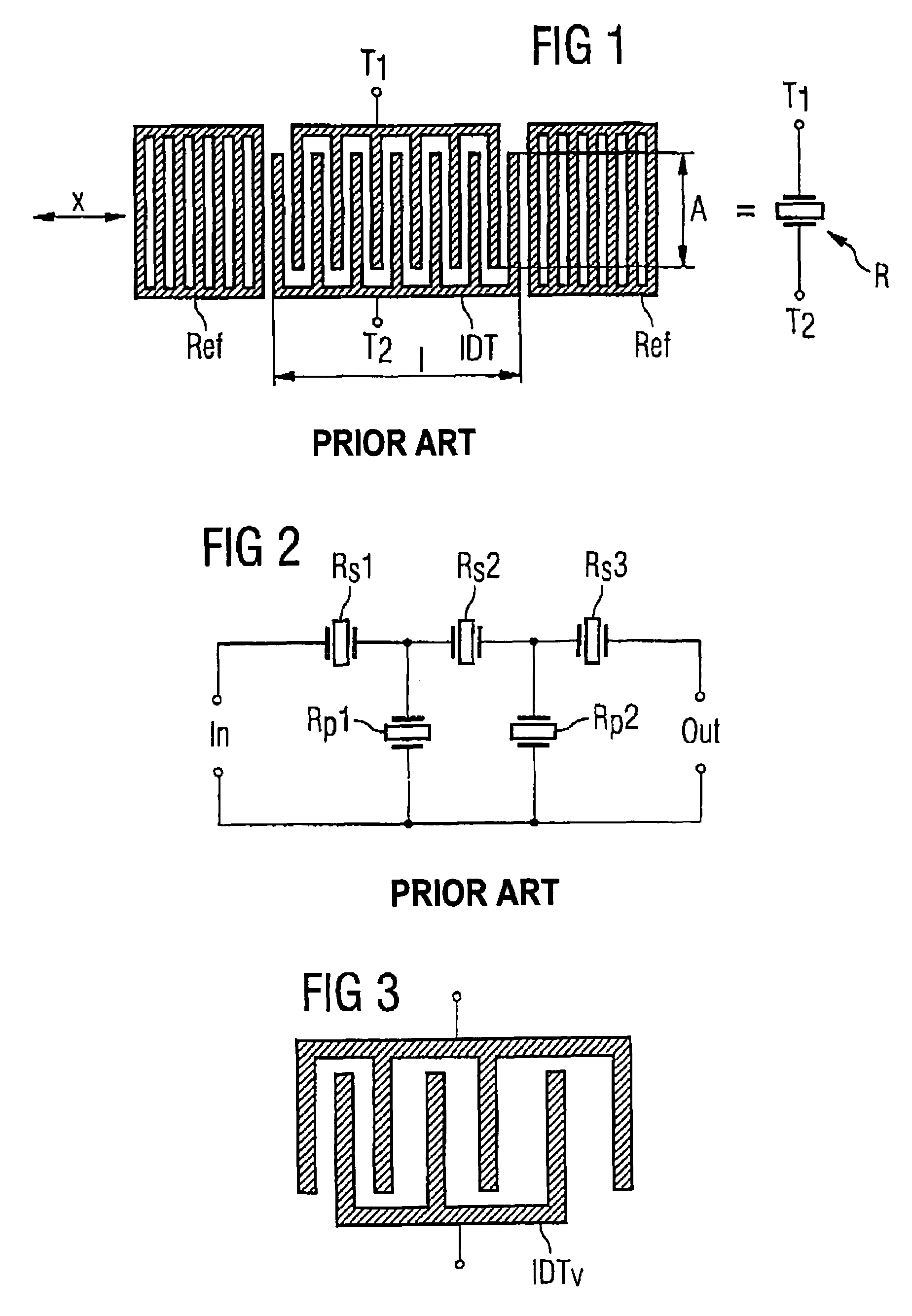 Transducer structure that operates with acoustic waves
