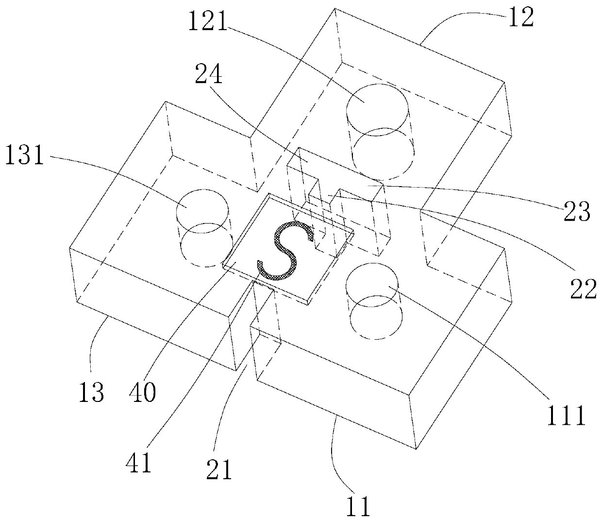 Dielectric waveguide filter