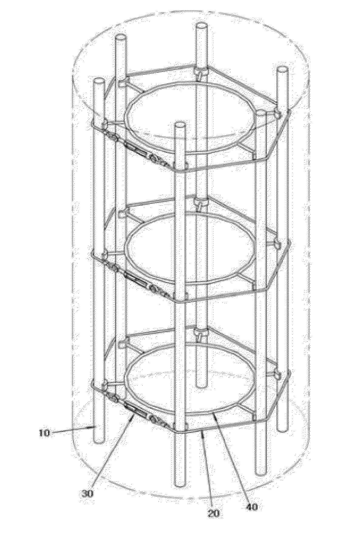 Fire-resistance enhancing method for the high strength concrete structure