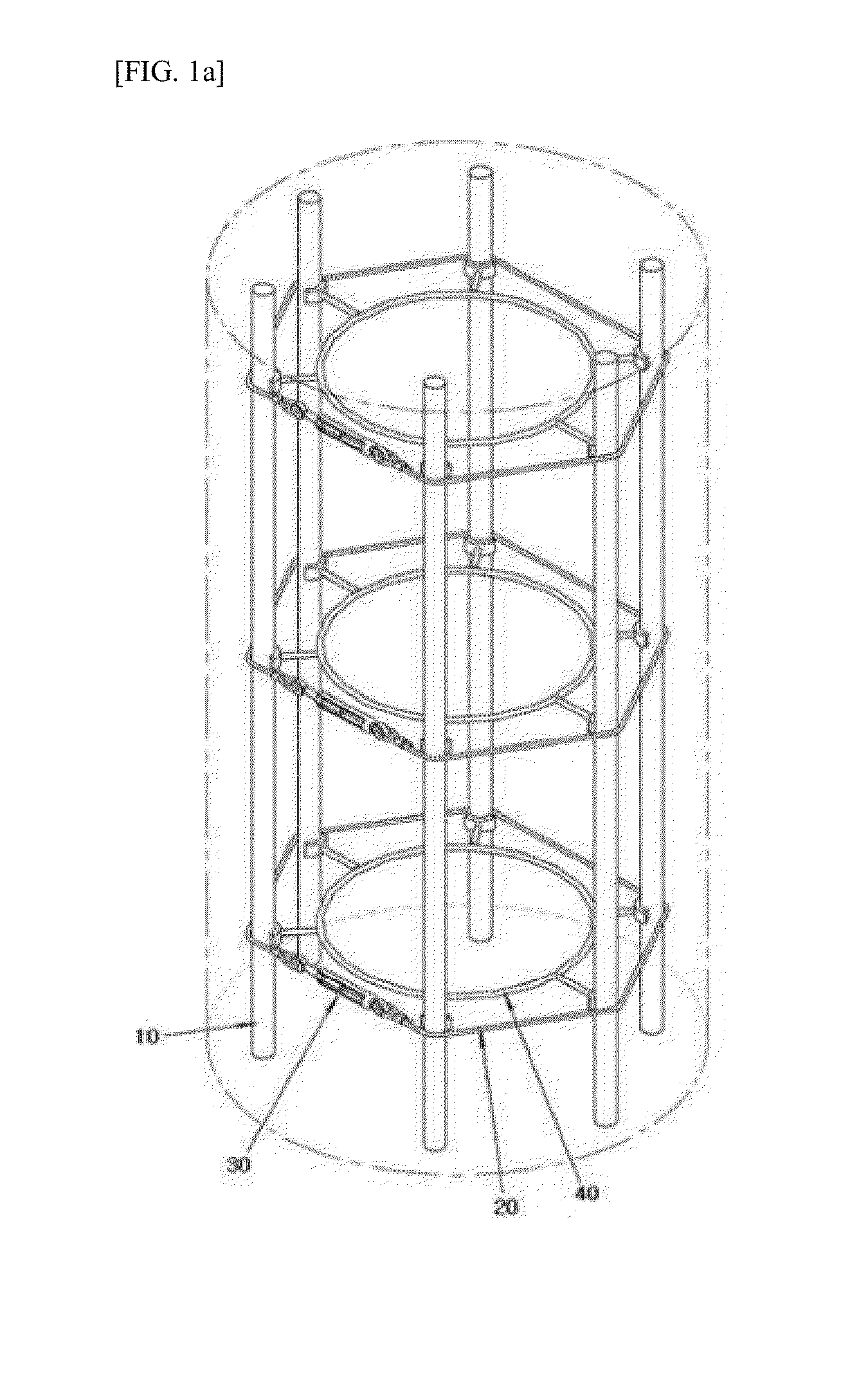Fire-resistance enhancing method for the high strength concrete structure
