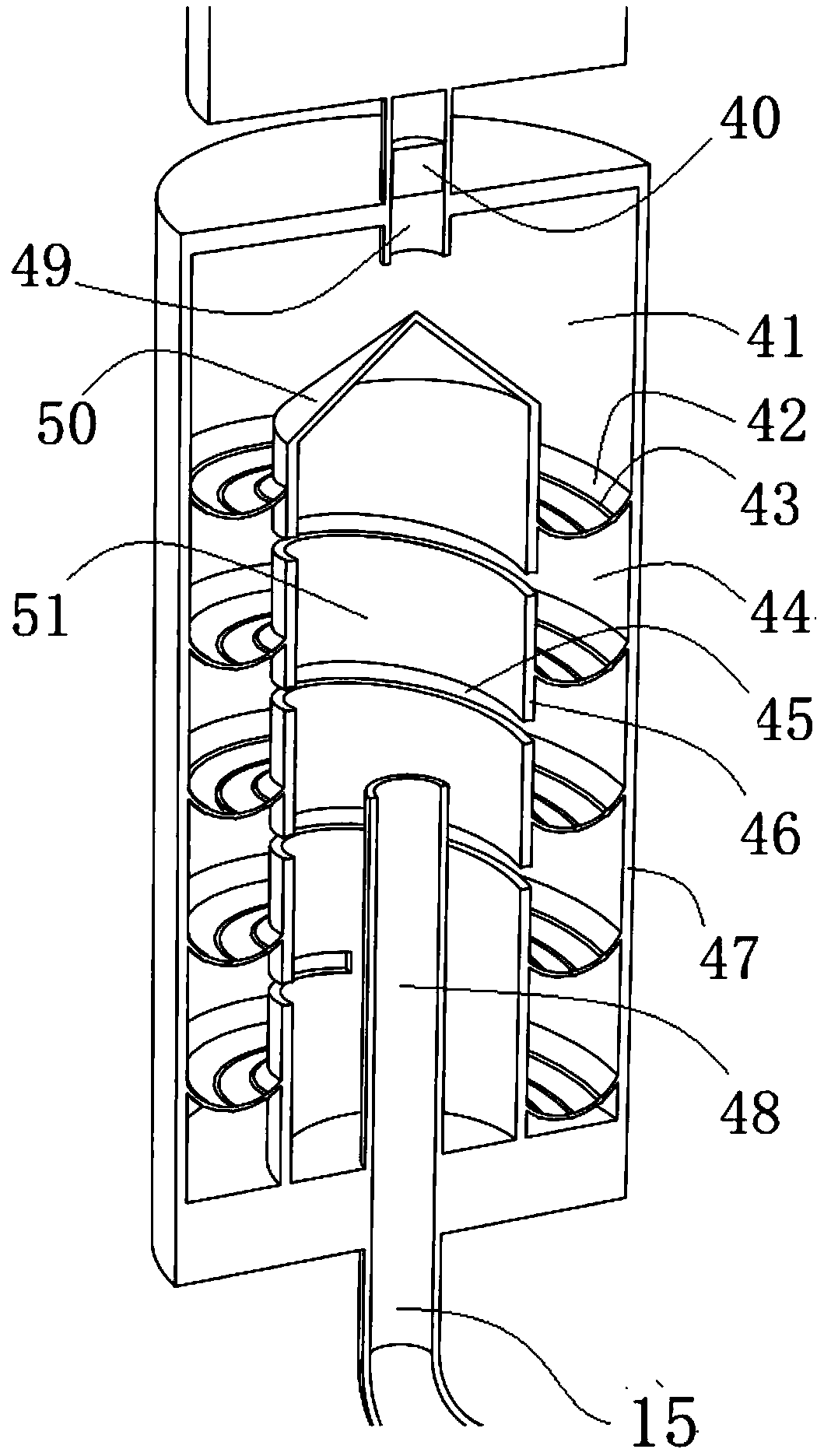 Thermal desorption based soil repair heat source system and method thereof