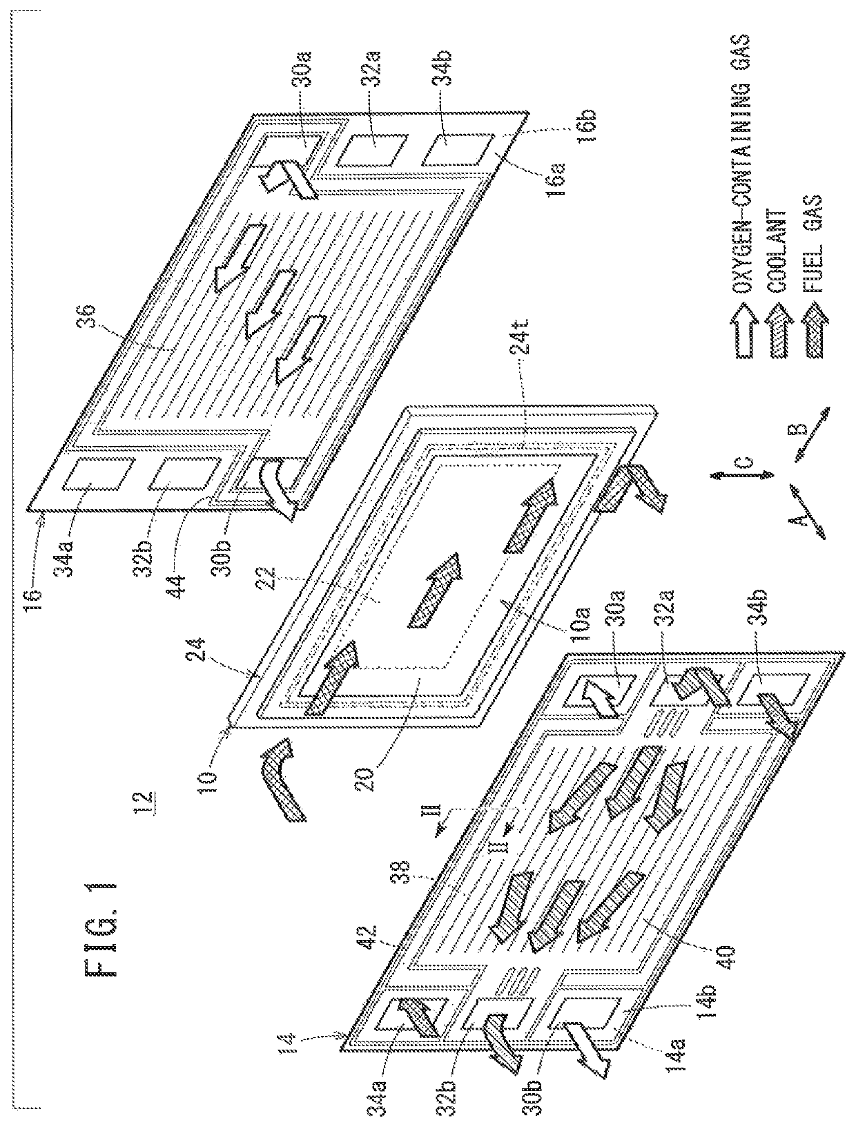 Resin frame equipped membrane electrode assembly for fuel cell and method of producing the same