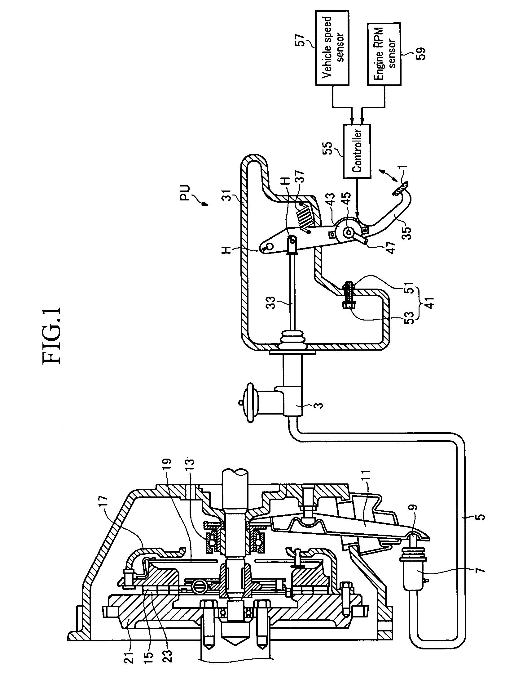 Device for varying stroke of clutch pedal
