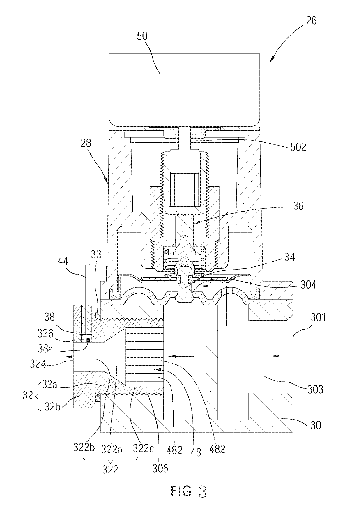 Gas appliance, gas valve and control method thereof