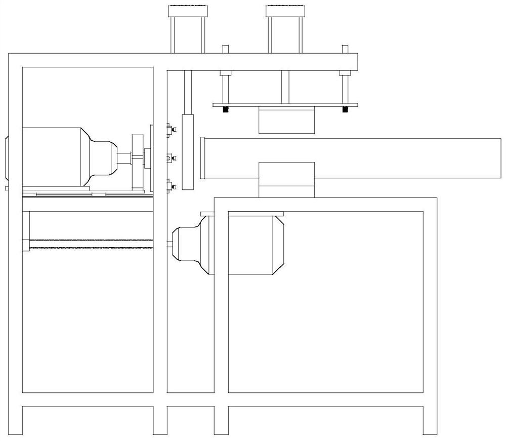 Automatic and efficient pipe port milling device