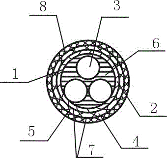 Organosilane crosslinked polyethylene composite tube