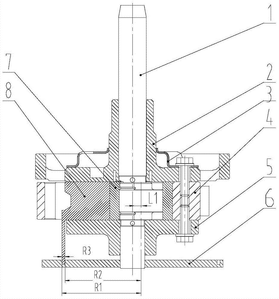 A compressor pump body assembly