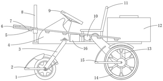 Self-propelled boom sprayer