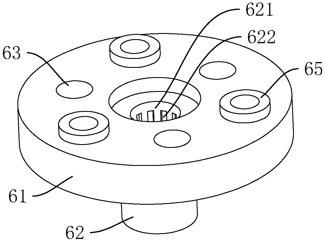 Engine hub detecting system