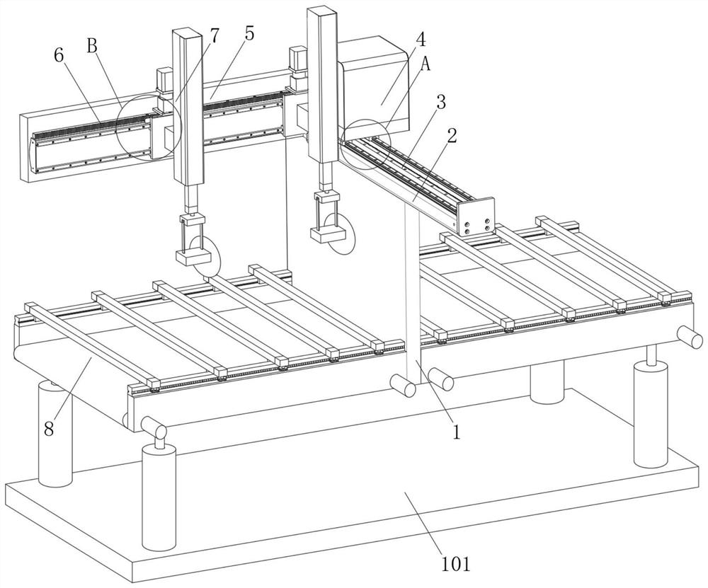 An automatic cutting device for corundum bricks and its working method