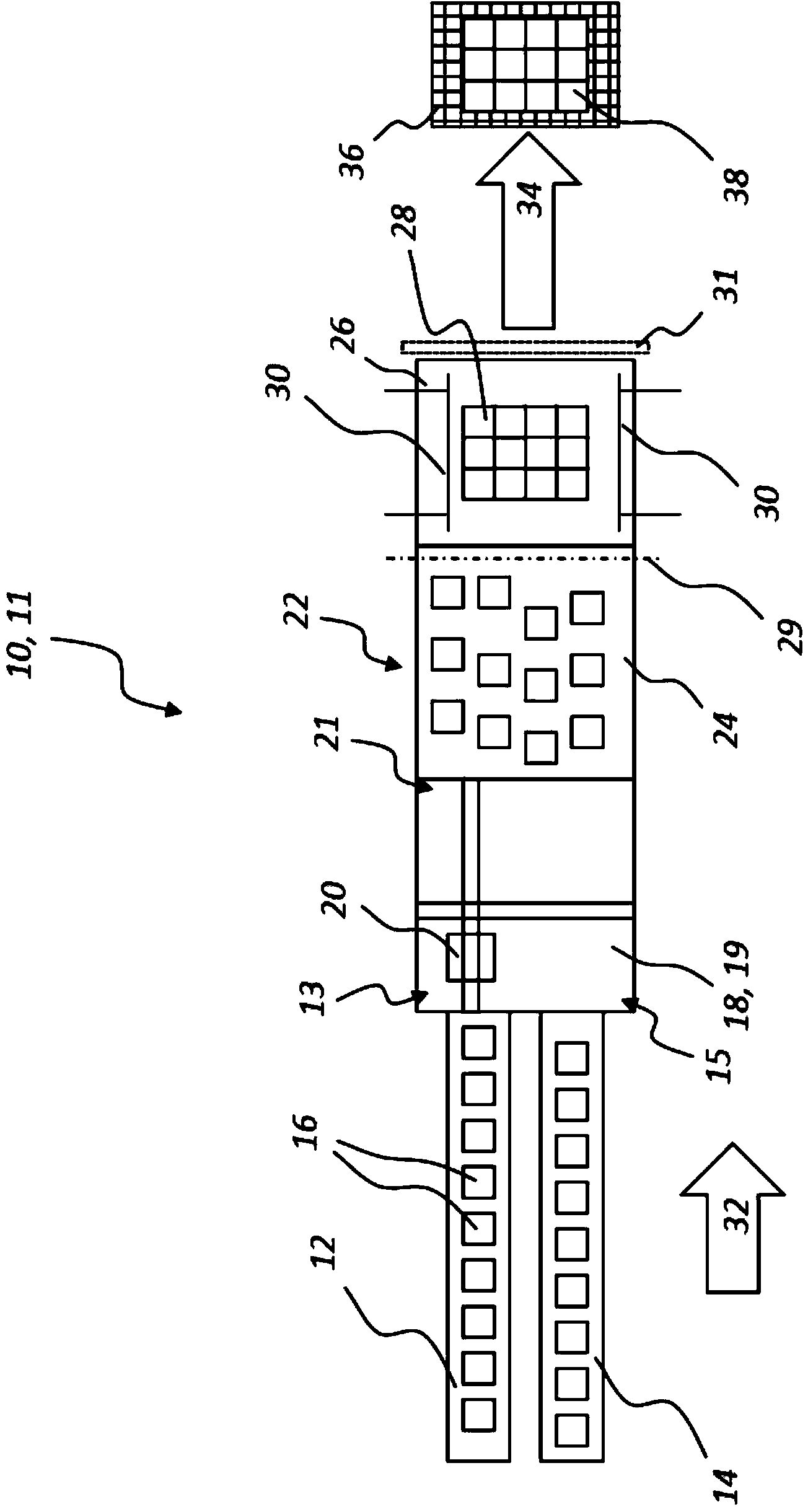 Method and apparatus for forming layers of articles or multipacks