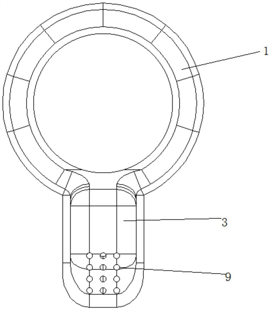 Mobile phone heat dissipation mechanism and mobile phone shell