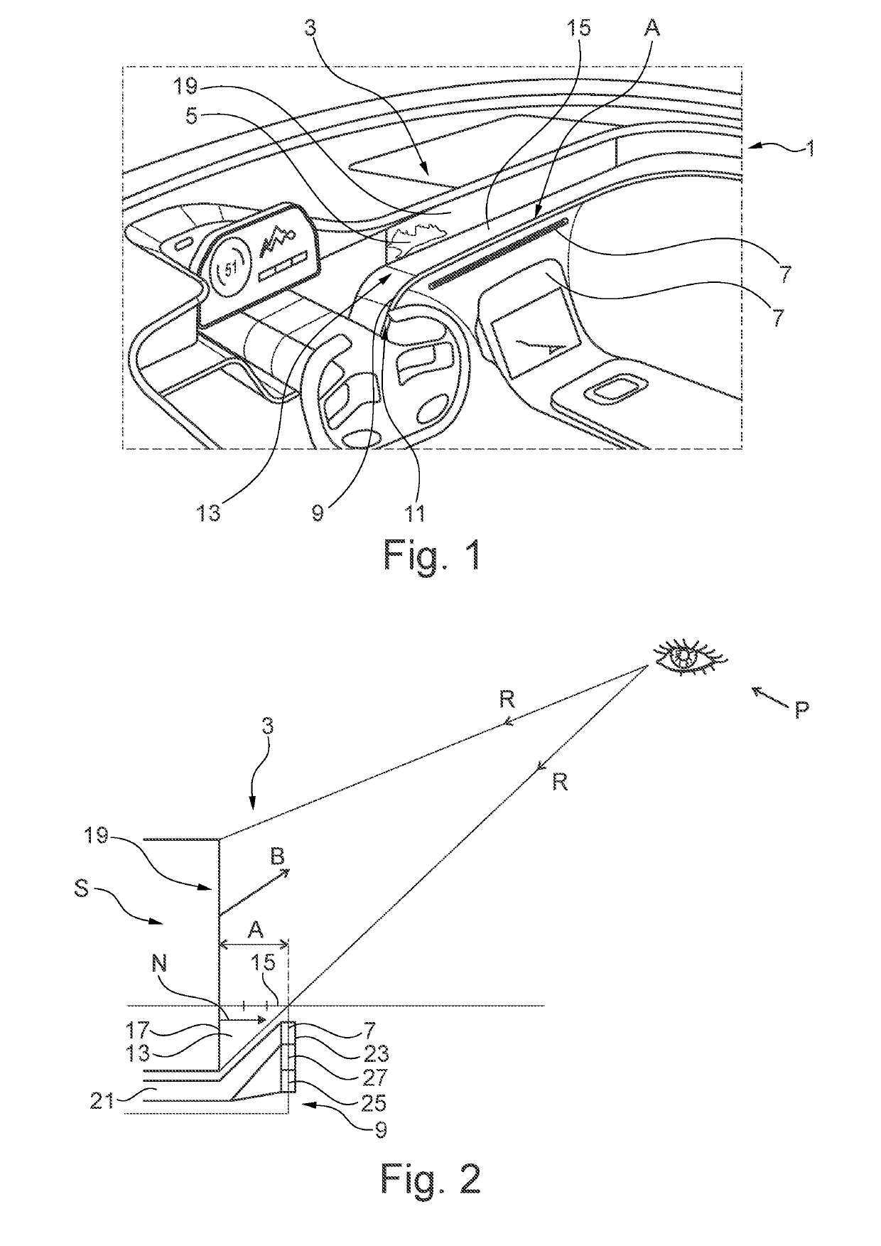Multifunction device and dashboard with such a device