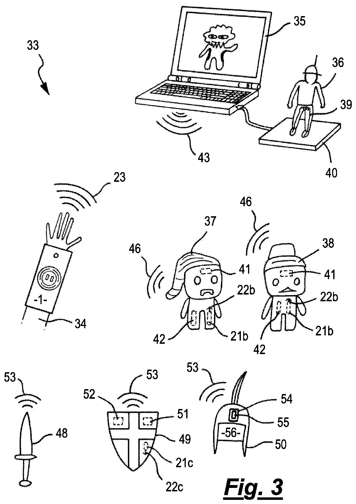 Interactive combat gaming system