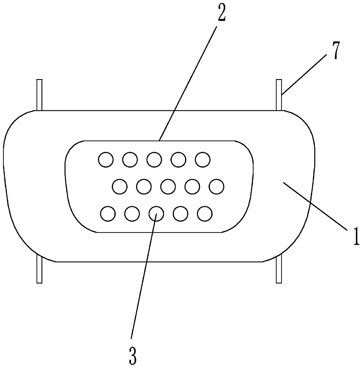 Device for quickly testing mechanical property of high-voltage circuit breaker based on internet of things