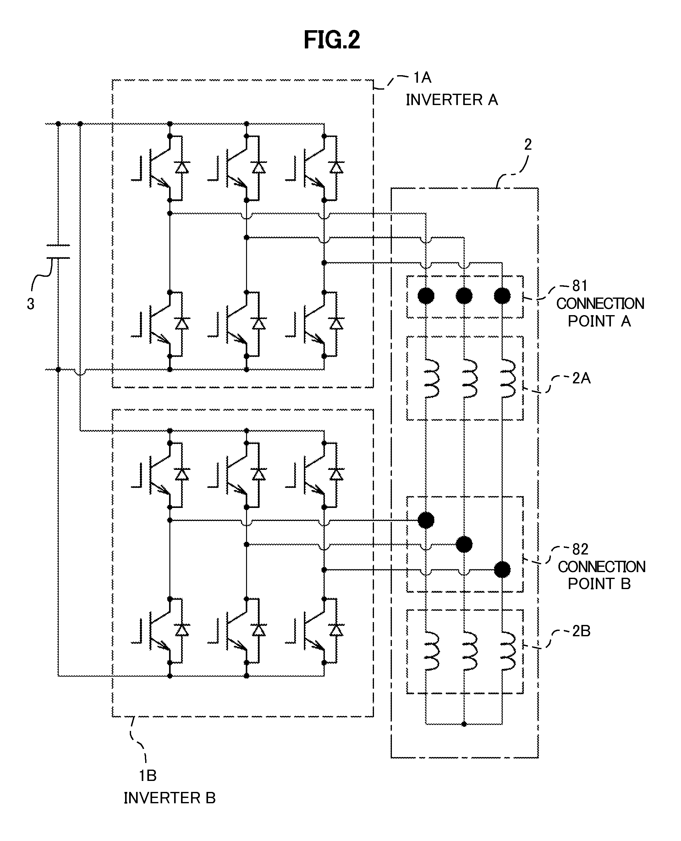 Permanent Magnet Synchronous Motor and Winding-Switching Motor Driving Device, and Refrigeration Air Conditioner and Electric Vehicle Using Same