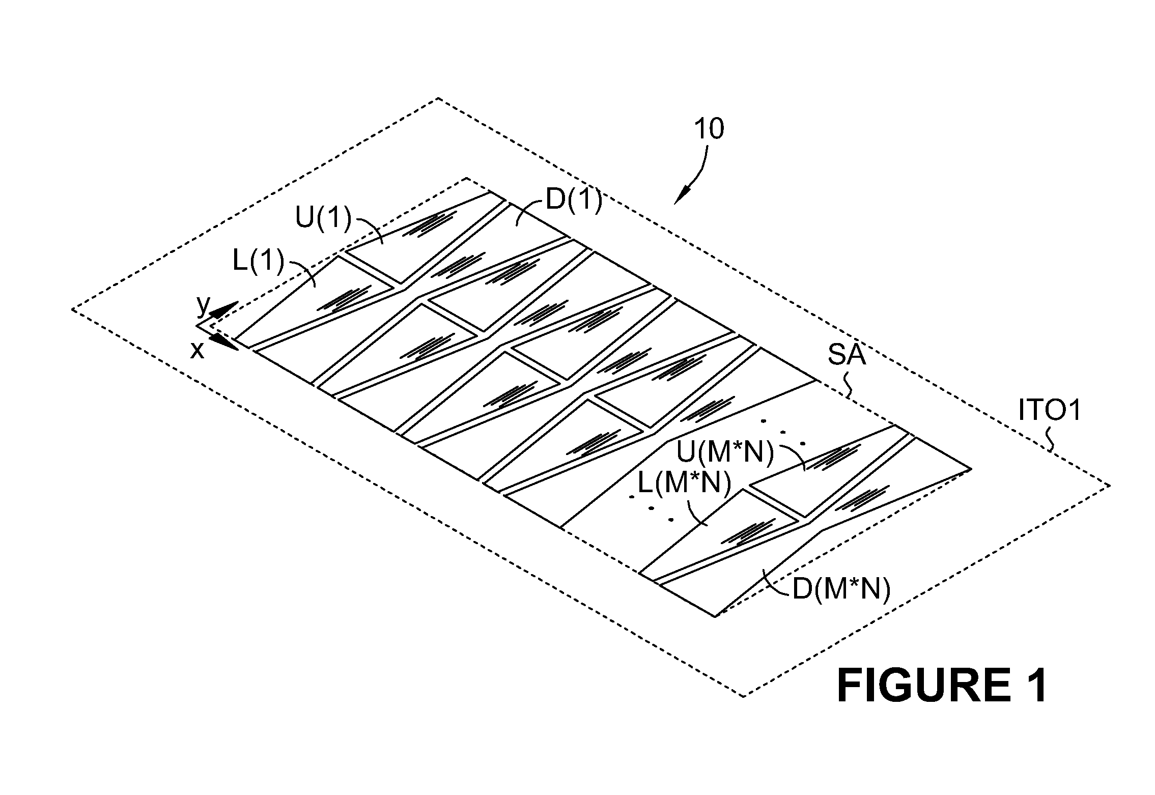 Touch Display Panel and Associated Method