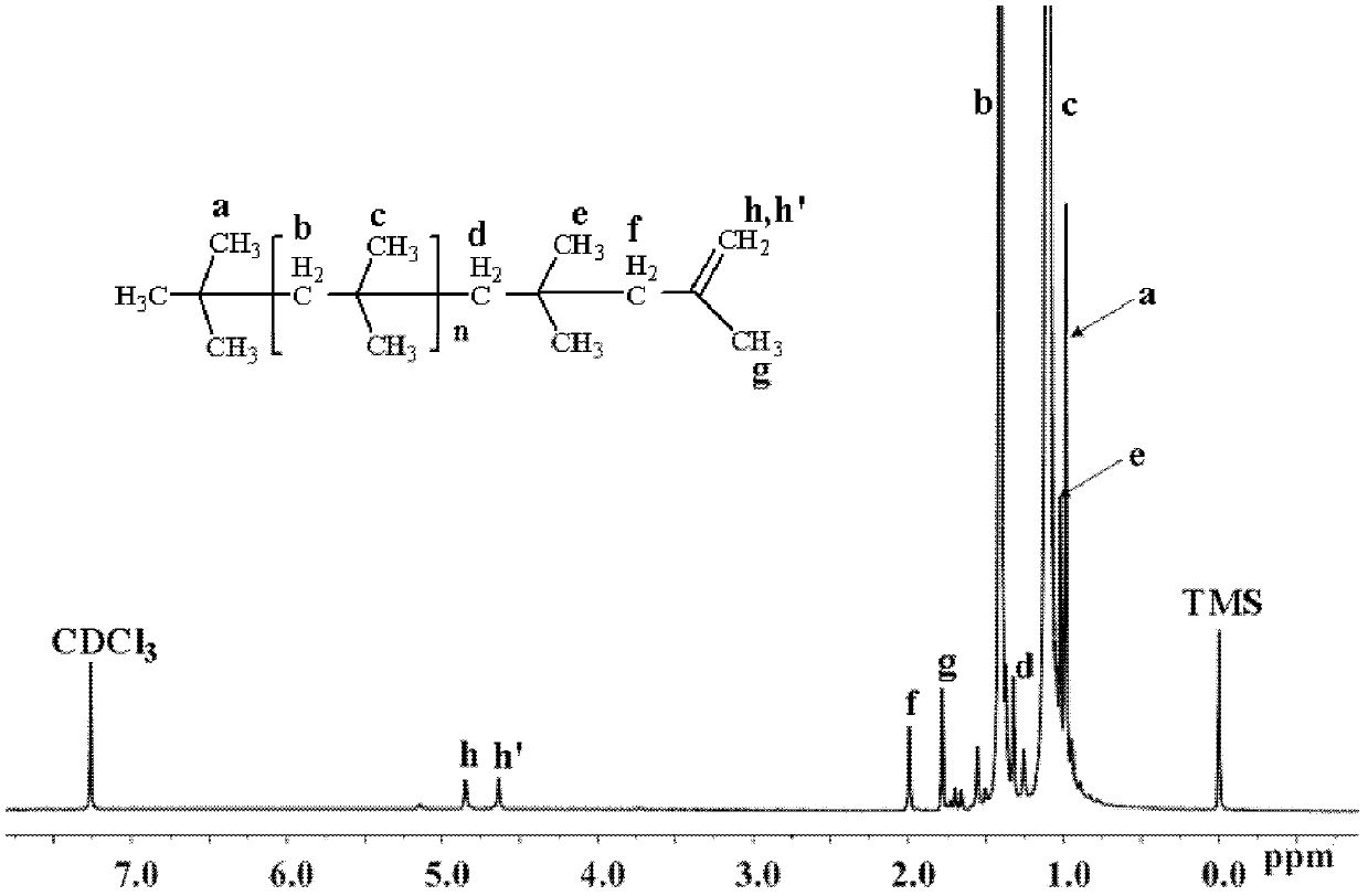 Amphipathic block copolymer containing polyisobutylene and polyanion and preparation thereof