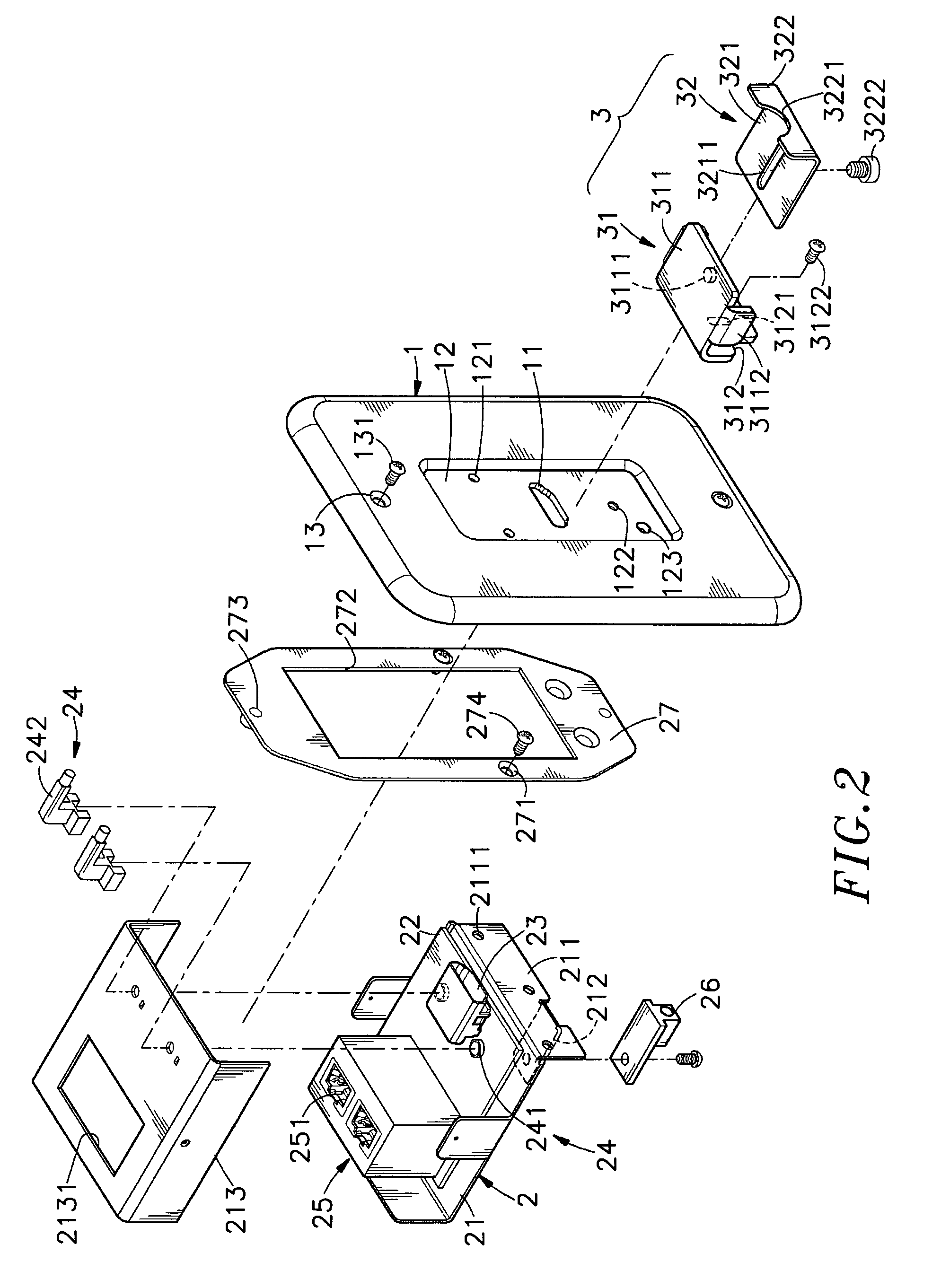 Wall plate assembly