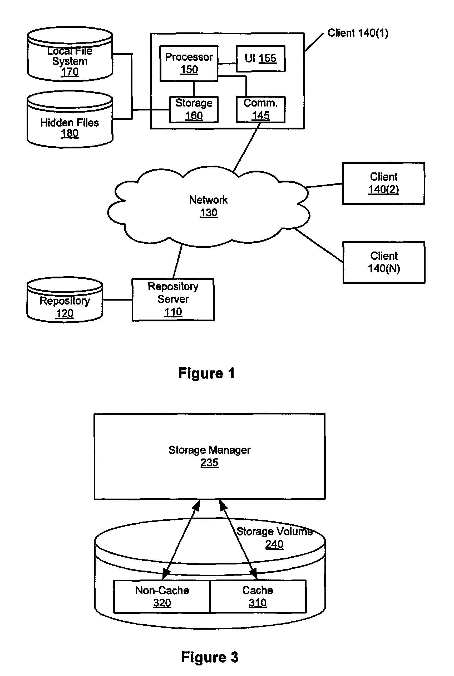 Method and system for persistently cached, copy-on-write view of revision control trees