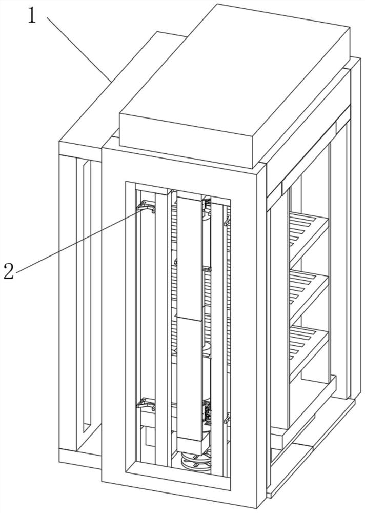 Moistureproof intelligent high-low voltage power distribution cabinet convenient for wire arrangement