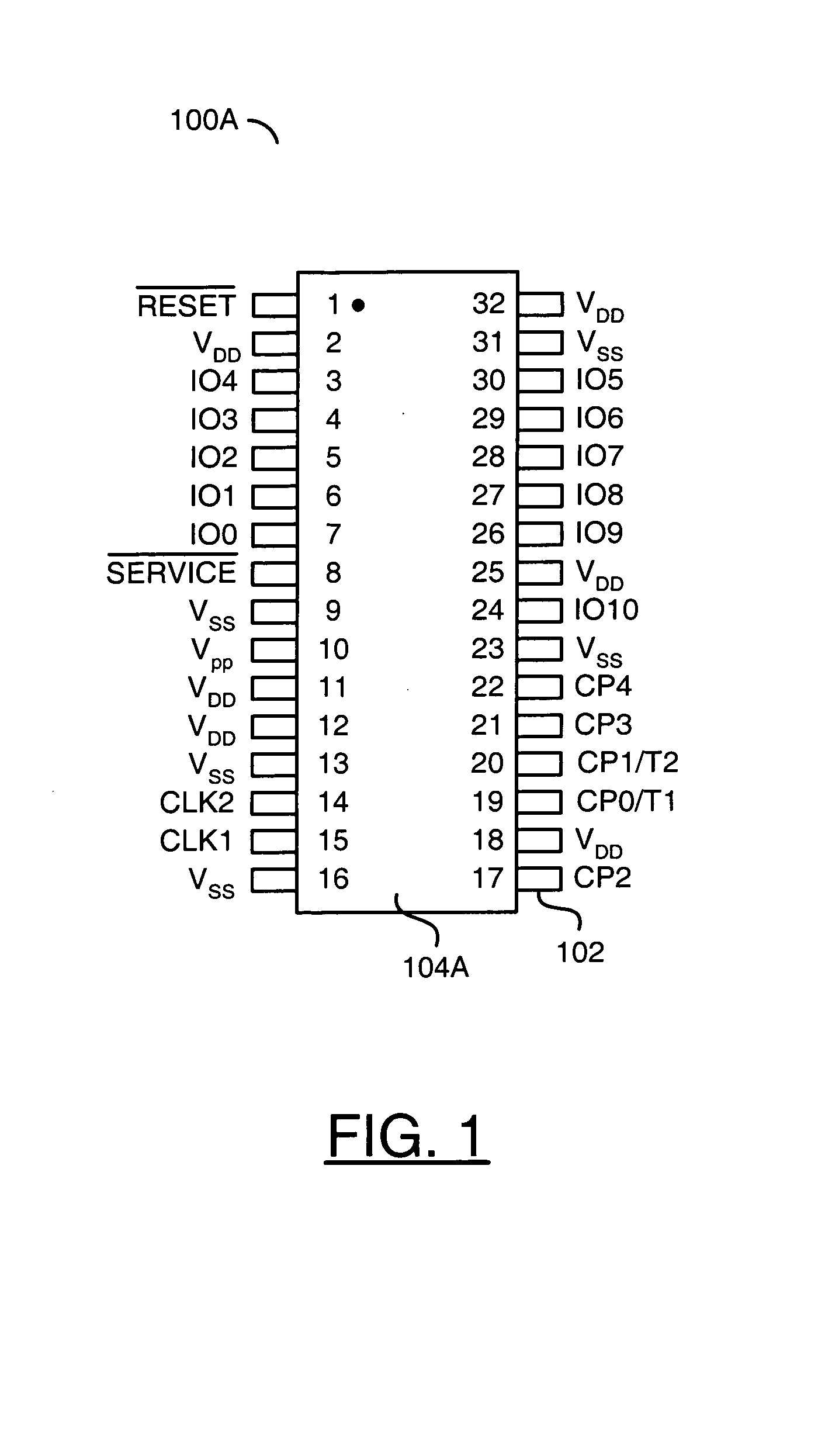 Chip select method through double bonding